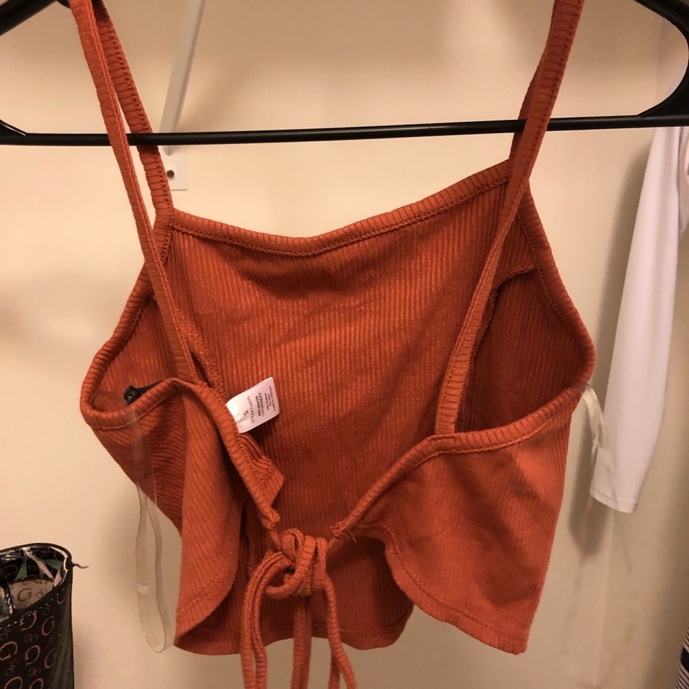 Fashion nova open back top